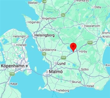 Sk&aring;ne, in Sweden, and lake Ringsj&ouml;n